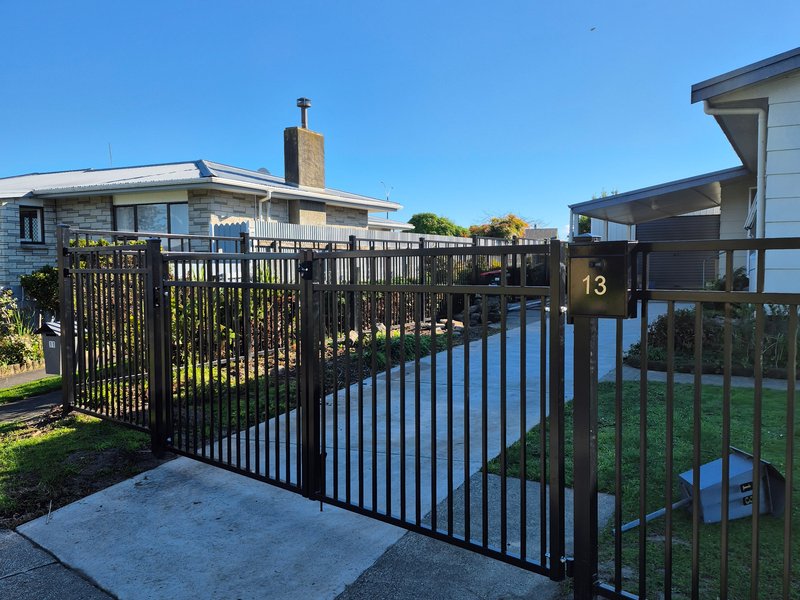 Black aluminium fence